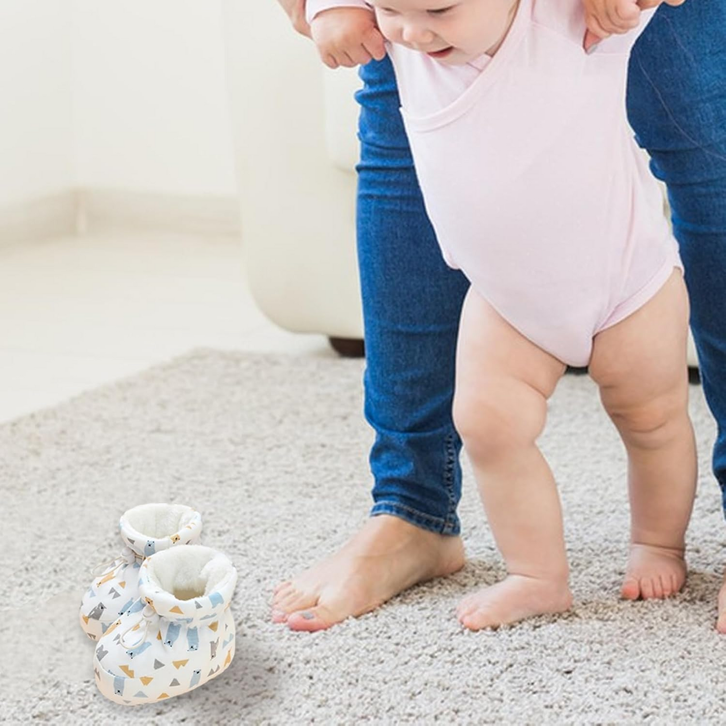 SnuggleToes™ – Топли ботушки против плъзгане за малки деца