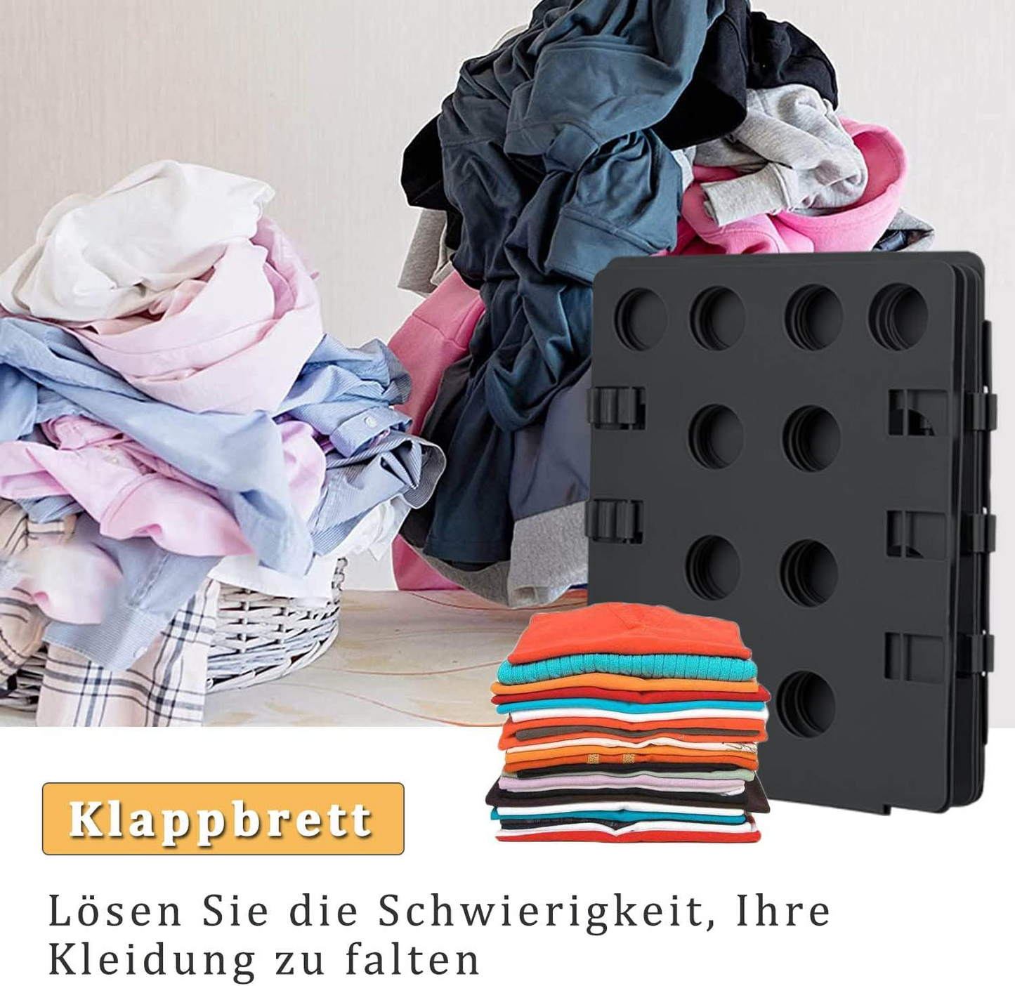 🔥1+1 ОФЕРТА!🔥Плака за правилно сгъване на дрехи