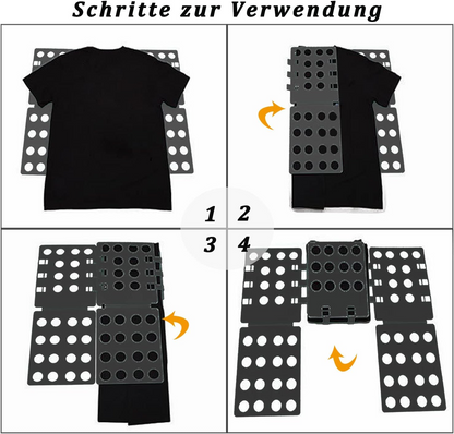 🔥1+1 ОФЕРТА!🔥Плака за правилно сгъване на дрехи