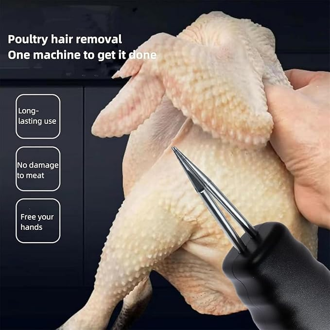 Removeo™ – Електрическо устройство за бързо скубане на пера на птици