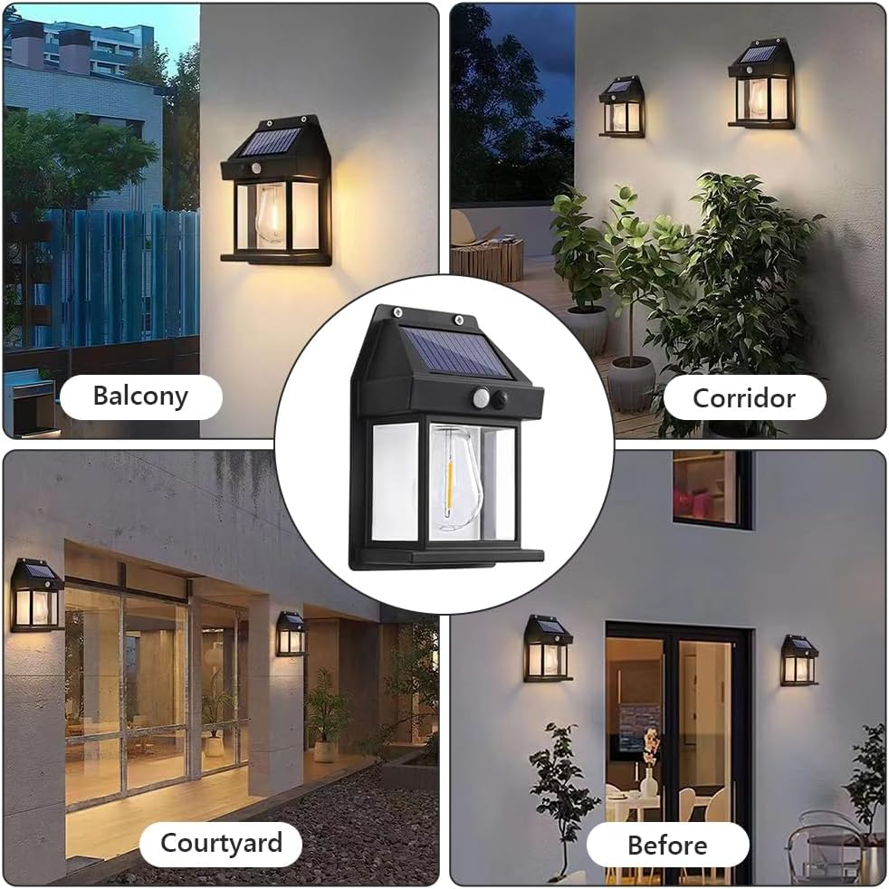 🔥1+1 ОФЕРТА!🔥Винтидж лампи със слънчево зареждане