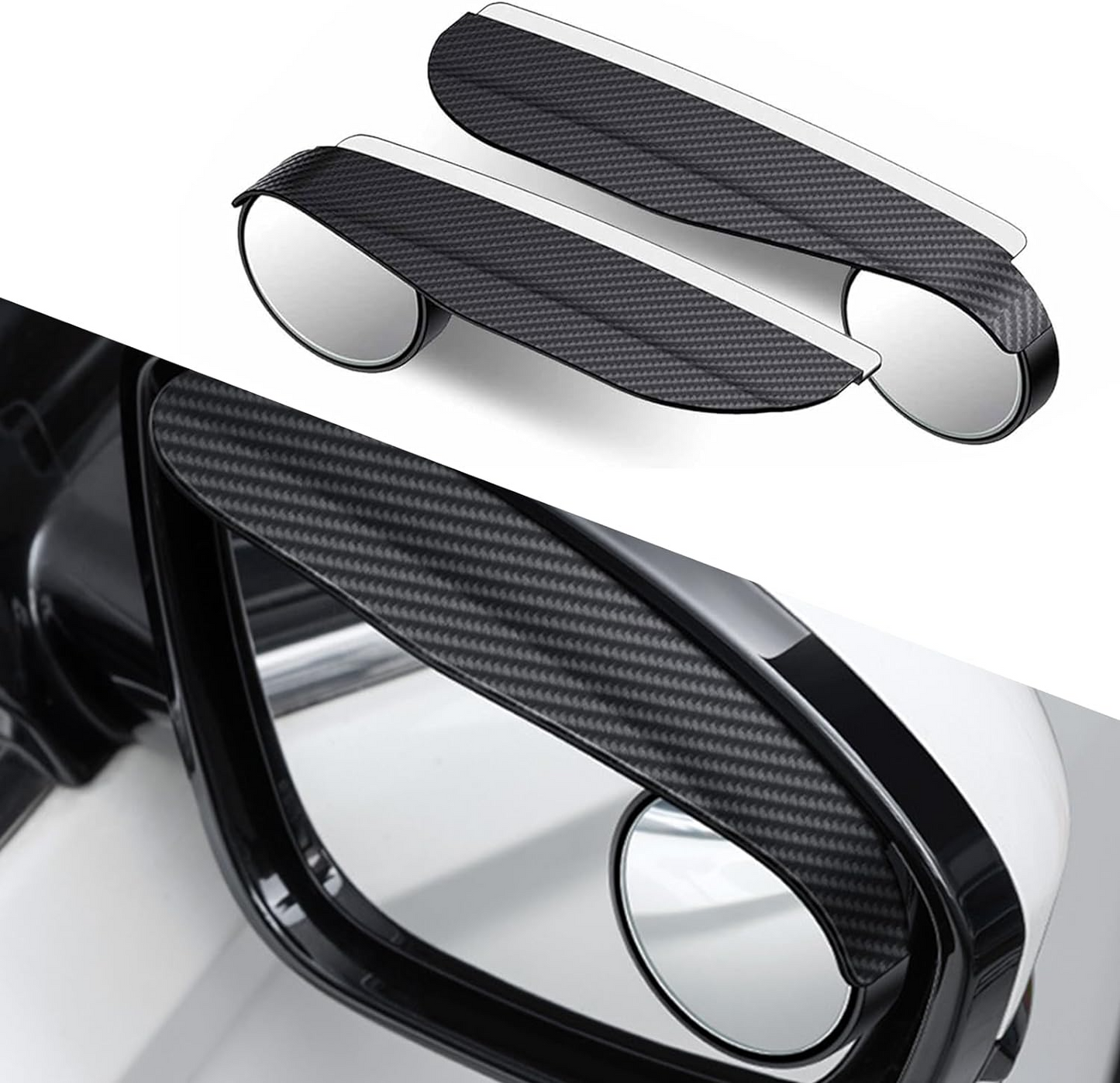 Комплект огледала за обратно виждане за кола с дъждобран