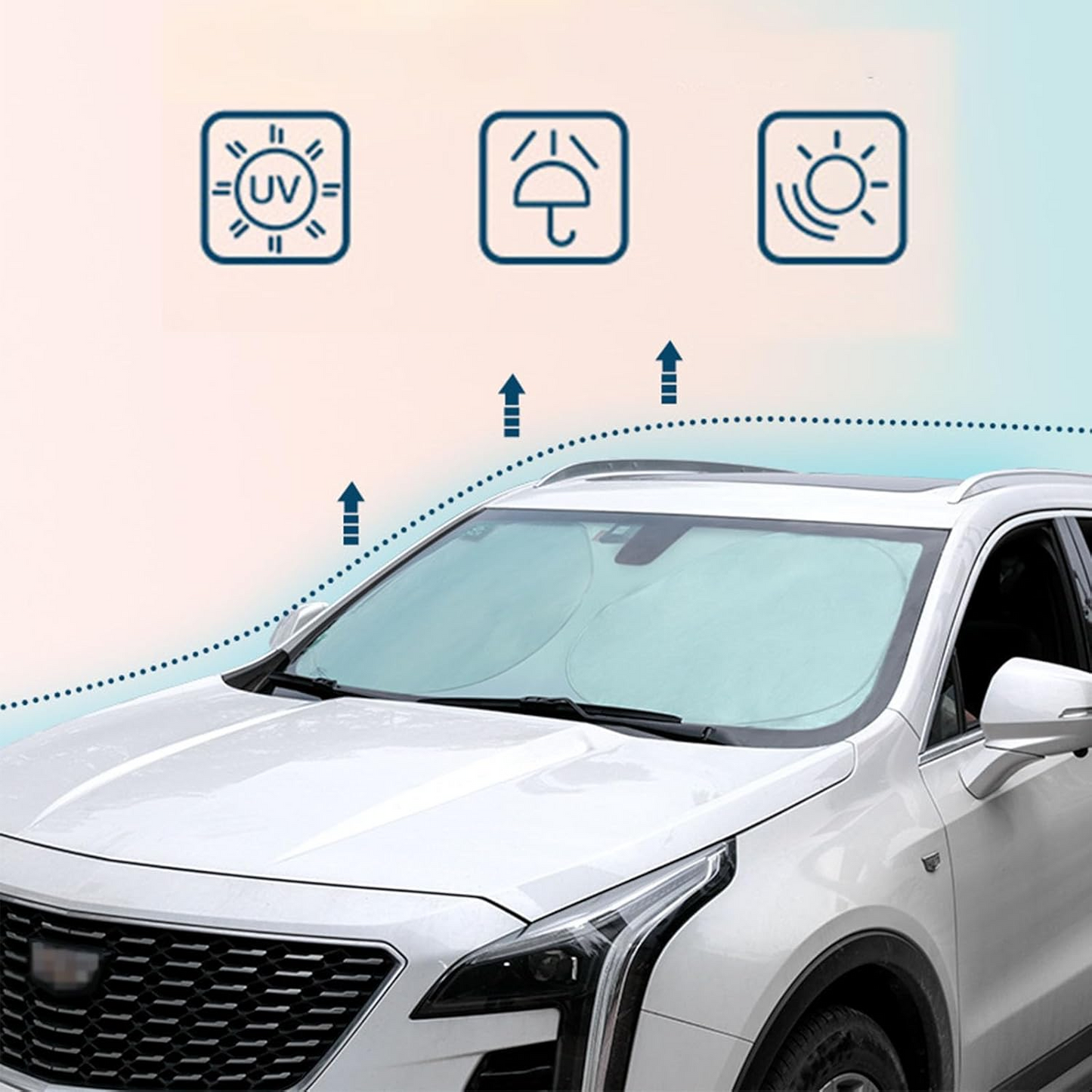 SunVisor™ – Автомобилен сенник за предното стъкло