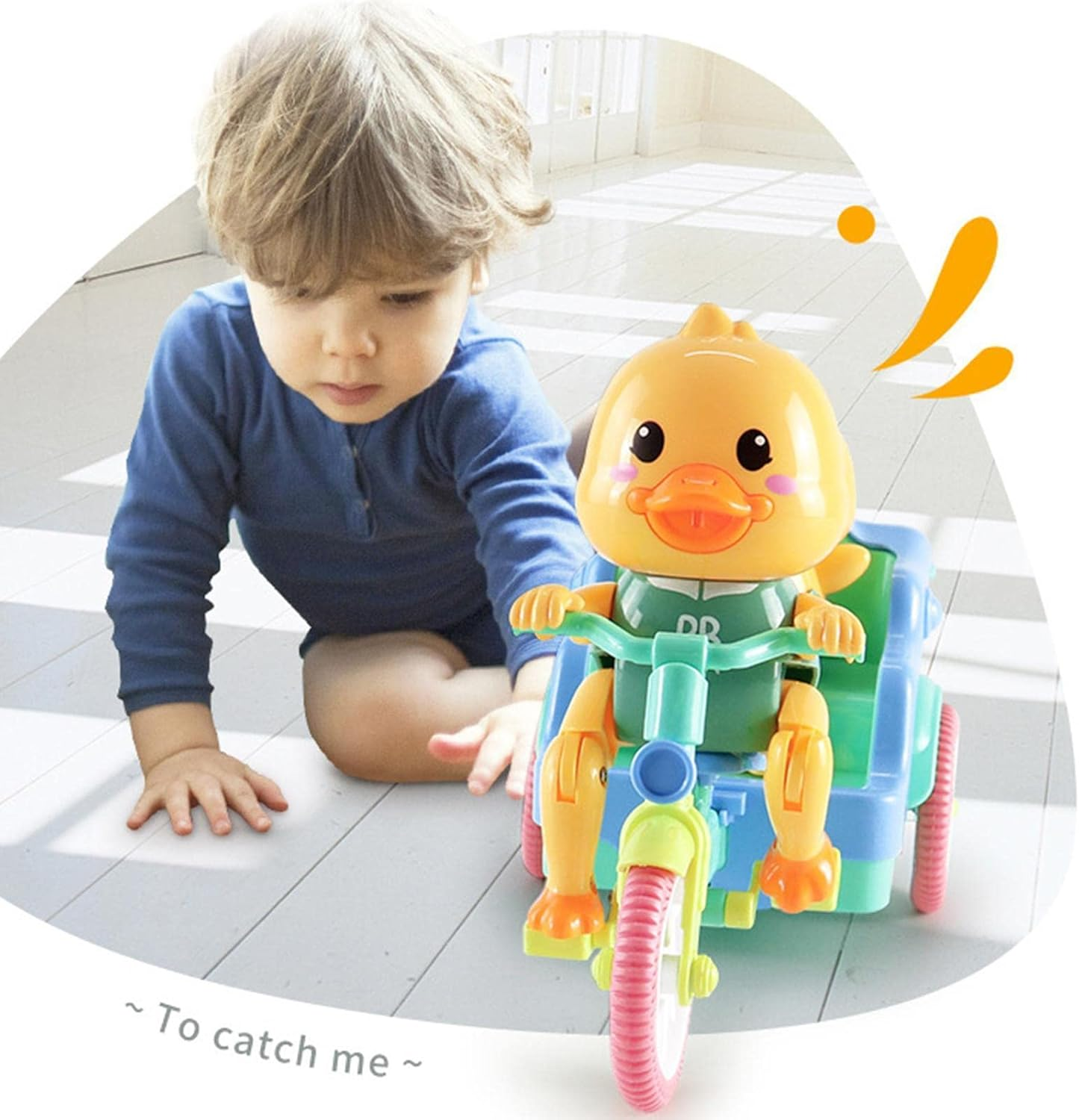 DuckRide™ – Електрическа играчка пате на триколка с музика и светлини