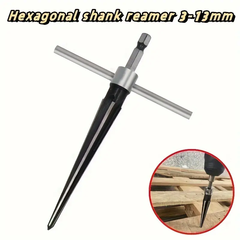 SharpCraft™ – Комплект конични свредла и фрези за дърво и метал (Комплект от 4 броя)