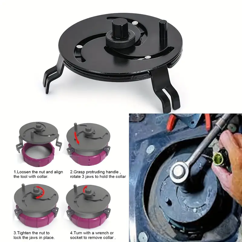 Wrenchie™ – Регулируем ключ за капак на резервоар за гориво (100–170 мм)