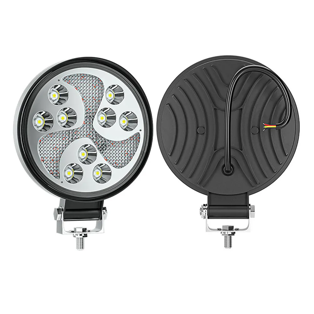 Voltaris™ - Кръгъл LED прожектор с 9 чипа за офроуд и машини (Комплект от 2 броя)