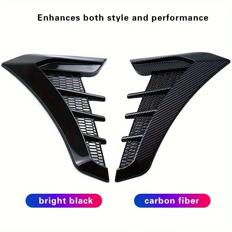 AeroSpikes™ – Декоративни елементи за странични автомобилни калници (Комплект от 2 броя)