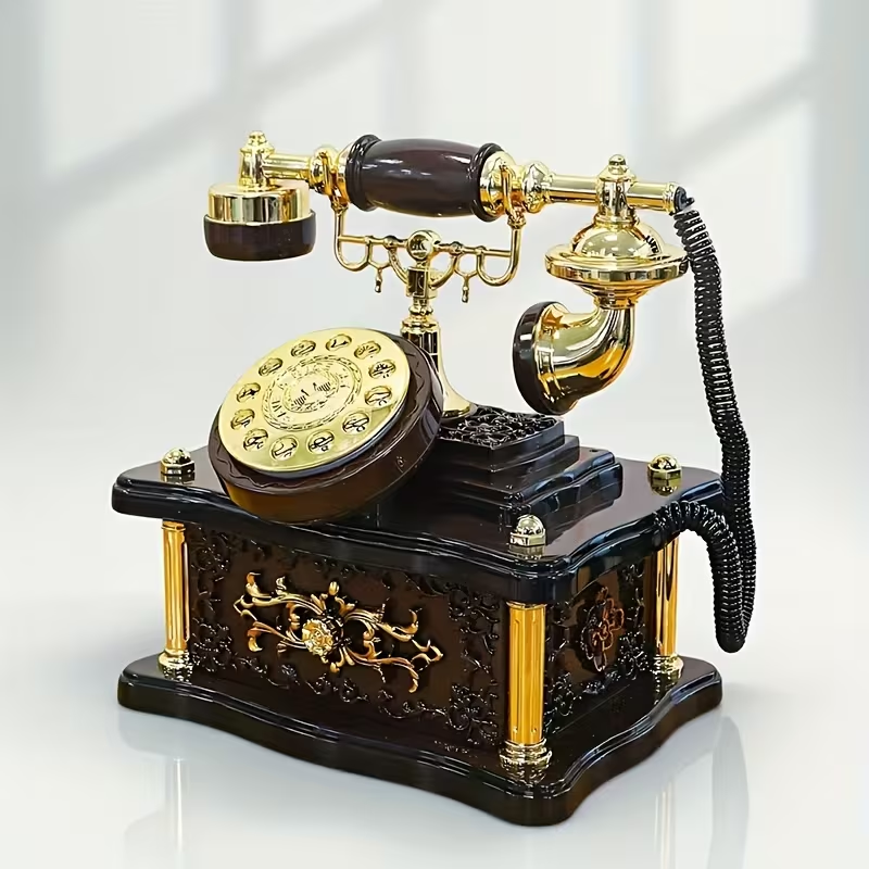 RoyalCall™ – Елегантен ретро телефон с класически дизайн и луксозен стил
