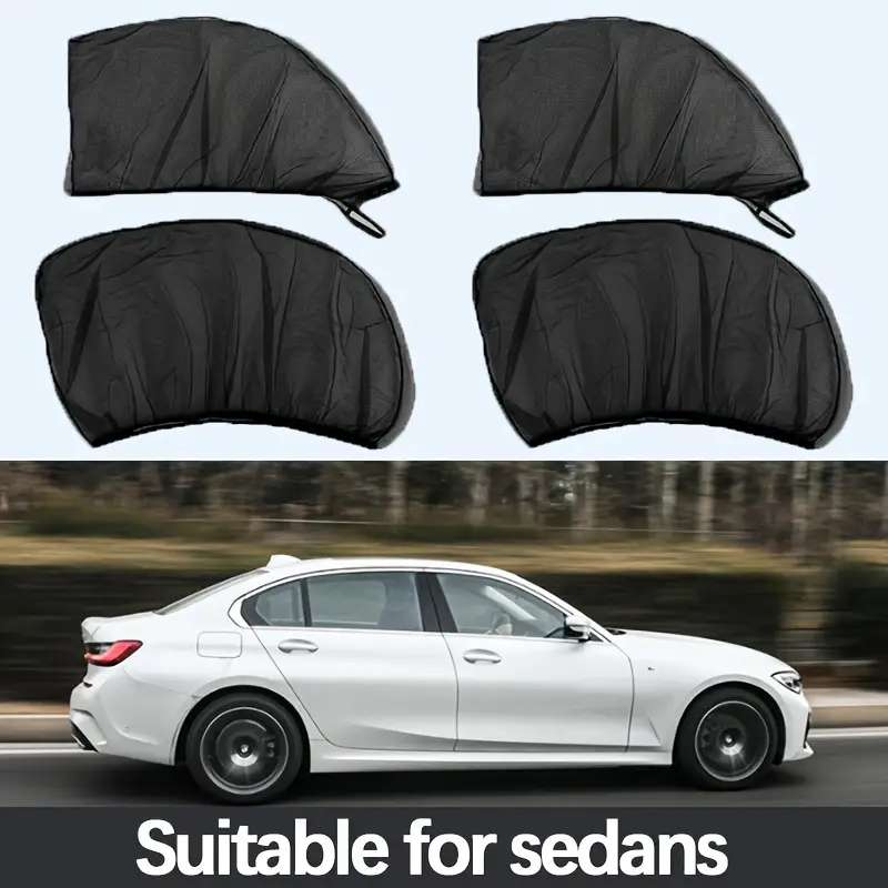 AutoGuard™ – Комплект от 4 мрежи против комари за страничните прозорци на автомобила