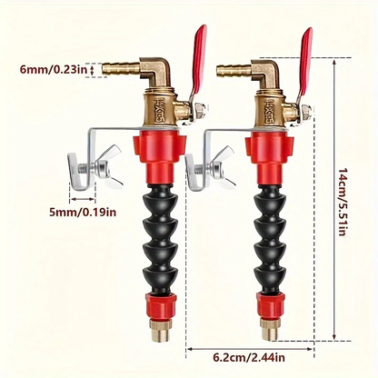 DustFlow™ – Универсална система за намаляване на праха за режещи машини и ъглошлайфи