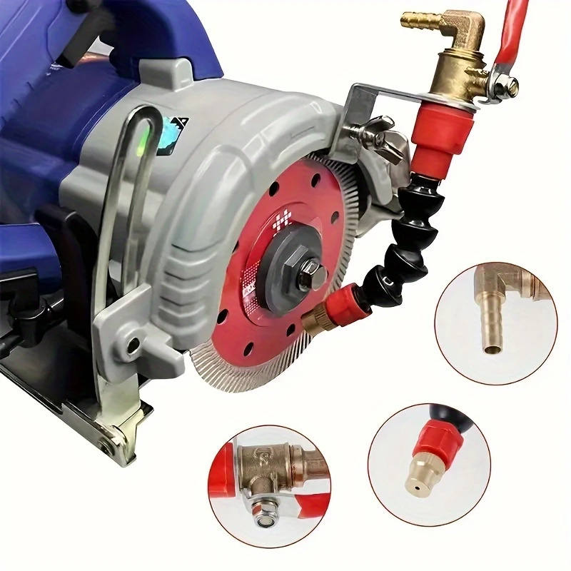 DustFlow™ – Универсална система за намаляване на праха за режещи машини и ъглошлайфи