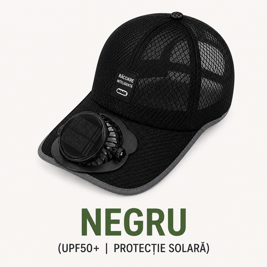AeroCap™ – Шапка с вграден вентилатор и UV защита
