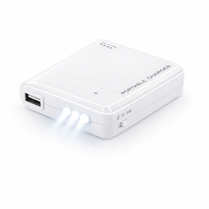 PowerCell™ – Аварийно зарядно устройство с AA батерии, USB и LED