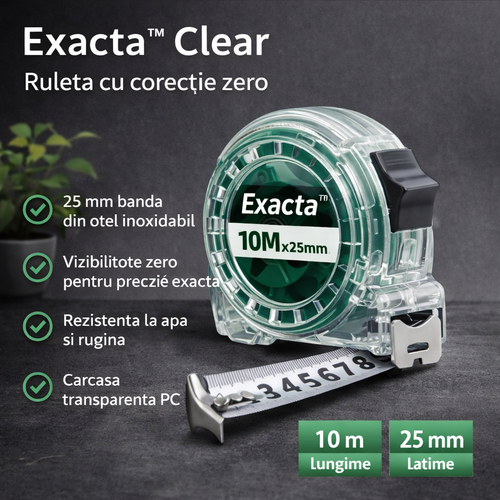 Exacta™ Clear – Ролетка с нулева корекция