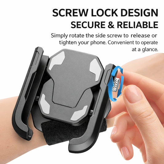 WristMount Pro™ – Стойка за телефон за китка (свободни ръце)