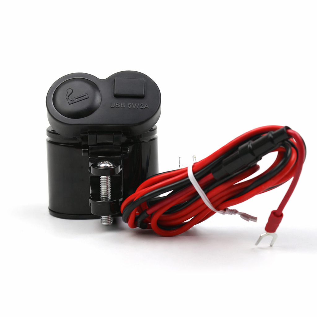 PowerMount™ - USB зарядно + гнездо за запалка за кормило