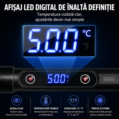 Solderix™ - Поялна станция с регулиране на температурата – 80W