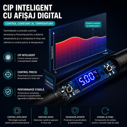 Solderix™ - Поялна станция с регулиране на температурата – 80W