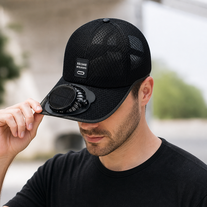 AeroCap™ – Шапка с вграден вентилатор и UV защита