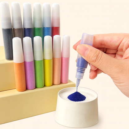 ColorArt™ – Творчески комплект за рисуване с пясък за деца (3–6 години)