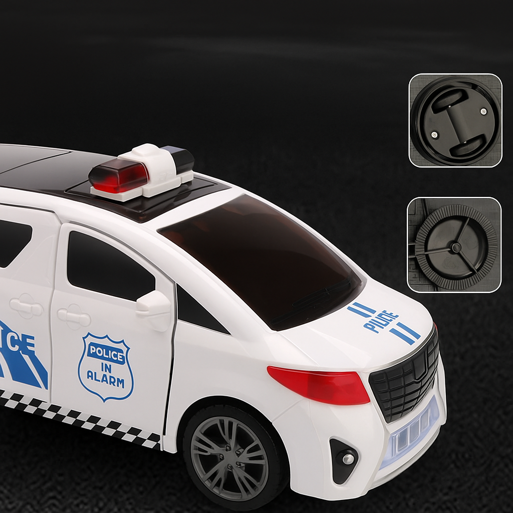 LightPatrol™ – Полицейска кола с реалистични светлини и звуци