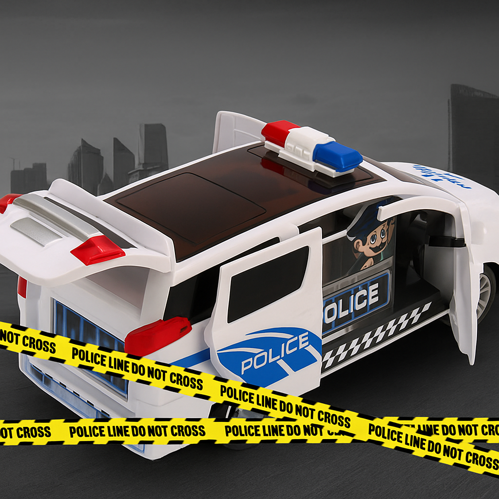 LightPatrol™ – Полицейска кола с реалистични светлини и звуци