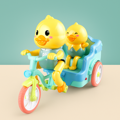 DuckRide™ – Електрическа играчка пате на триколка с музика и светлини