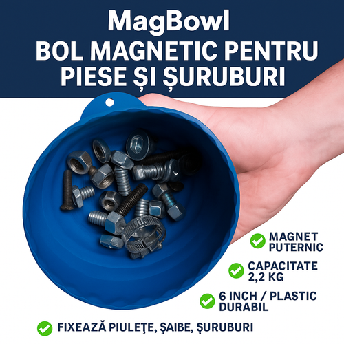 MagBowl™ – Магнитна купа за части, винтове и аксесоари