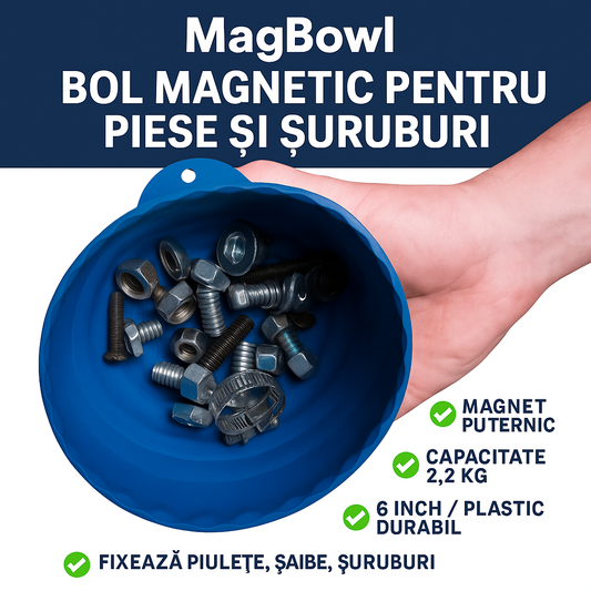 MagBowl™ – Магнитна купа за части, винтове и аксесоари