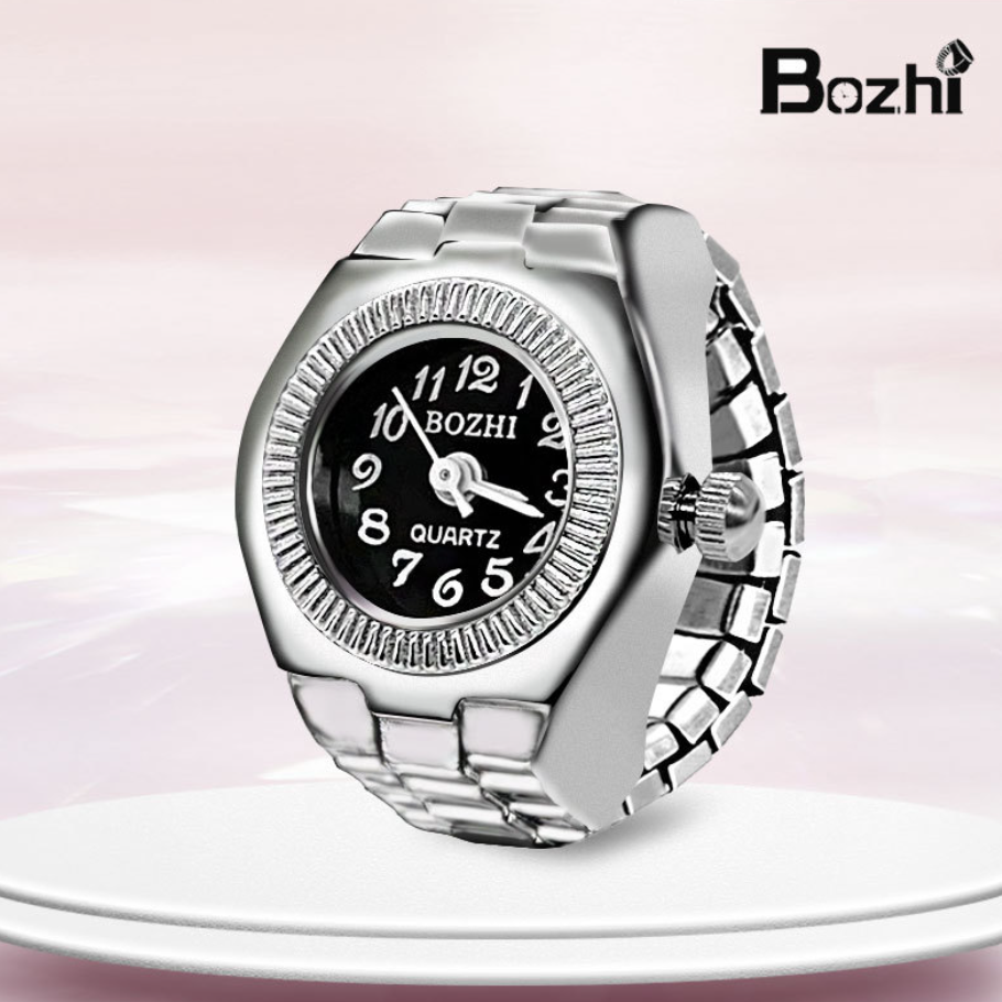 Пръстени тип часовник с уникален дизайн (комплект от 4 части)