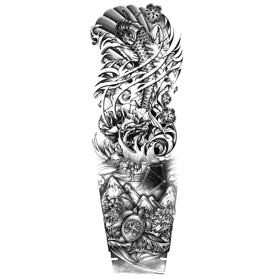 Комплект от 7 временни татуировки