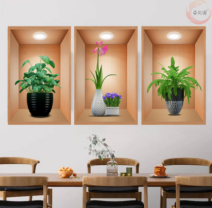 Artzura™ – Комплект от 3 триизмерни стенни картини (40x60 см)