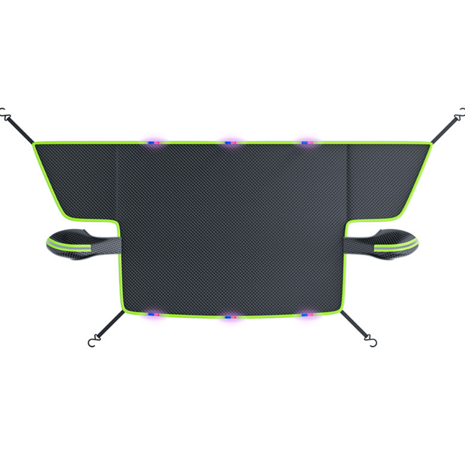 AutoShield Pro™ – Слънцезащитно покривало за предно стъкло и странични прозорци (235 x 150 cm)