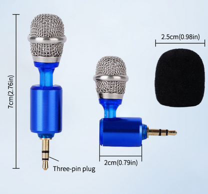 VoxMini™ - Мини микрофон с жак 3.5mm за телефон, лаптоп и таблет