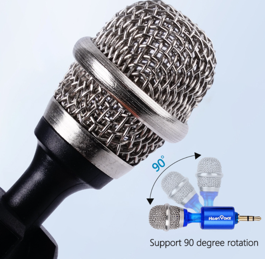VoxMini™ - Мини микрофон с жак 3.5mm за телефон, лаптоп и таблет