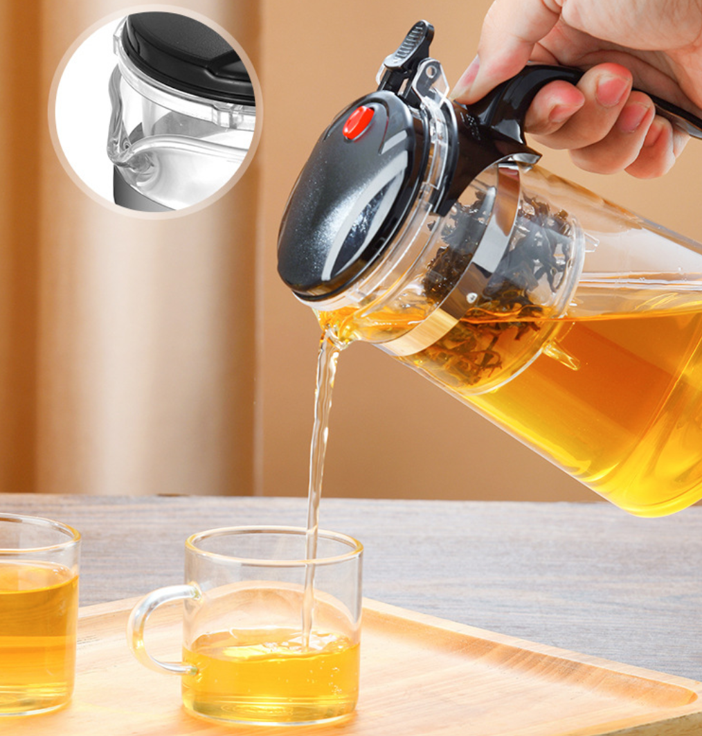 TeaPress™ 750 – Чайник с коничен филтър и директно натискане