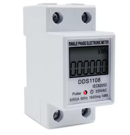 SmartMeter™ – Дигитален монофазен електромер 220V за DIN шина