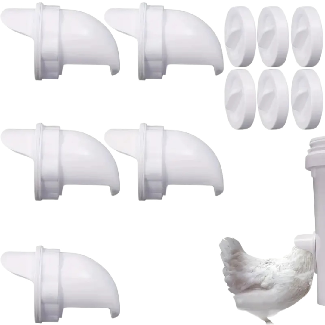 PoultryFeeder™ - Комплект от 5 Устия за Хранене на Птици