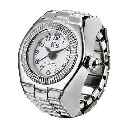 Пръстени тип часовник с уникален дизайн (комплект от 4 части)