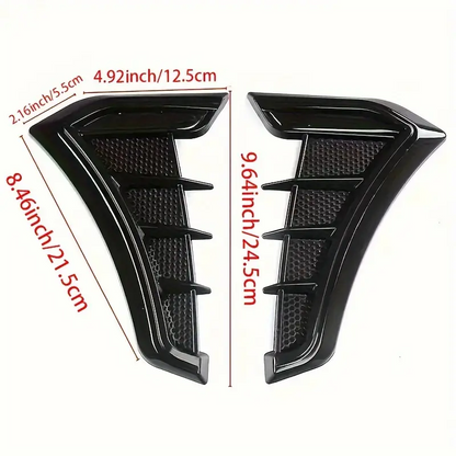 AeroSpikes™ – Декоративни елементи за странични автомобилни калници (Комплект от 2 броя)