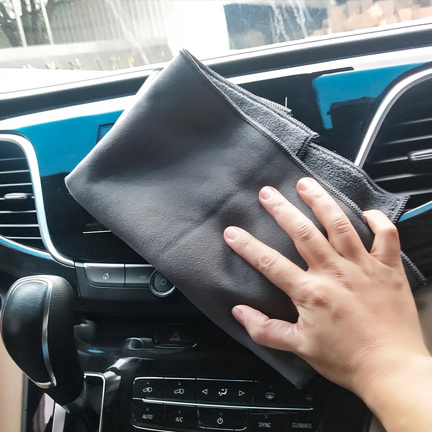 Професионална супер абсорбираща микрофибърна кърпа за почистване на автомобили (2 бр.)