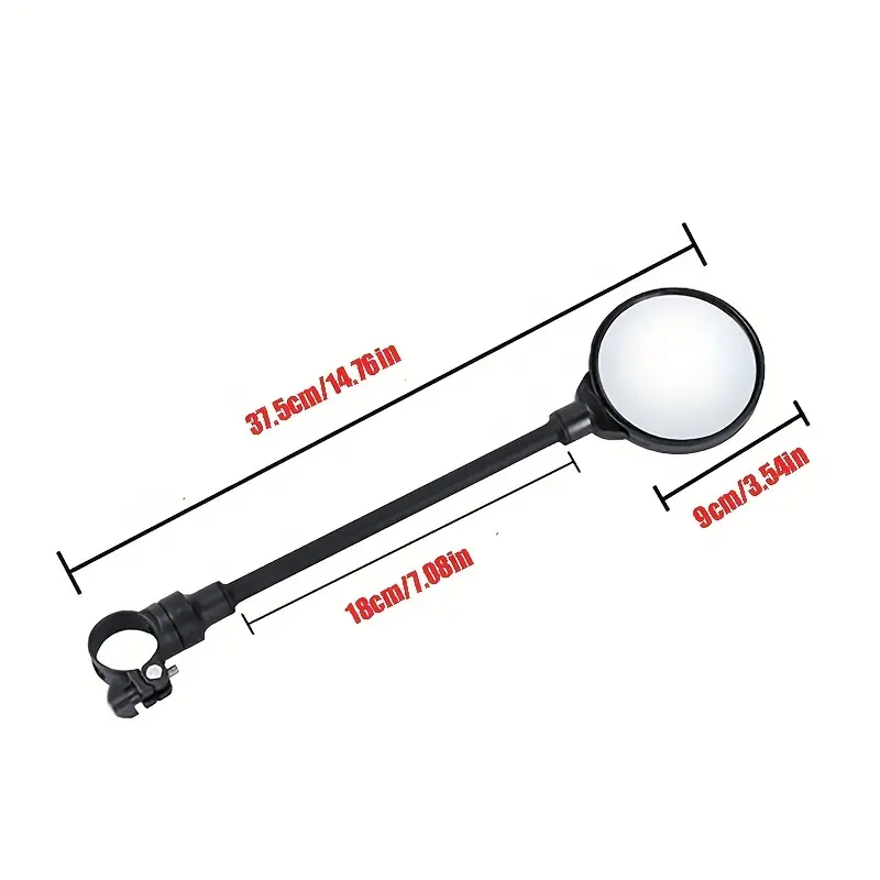 Противоплъзгащи се огледала за обратно виждане за кормило 22-38 мм (2 бр.)