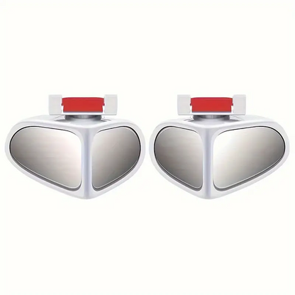 Biflect™ – Комплект от 2 огледала за мъртви ъгли с 360° въртене и разширена видимост