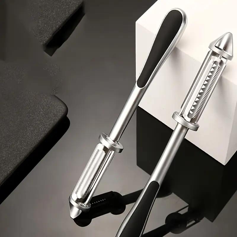 Vegitopia™ - Мултифункционална белачка 3 в 1 от неръждаема стомана за плодове и зеленчуци