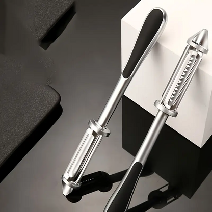 Vegitopia™ - Мултифункционална белачка 3 в 1 от неръждаема стомана за плодове и зеленчуци