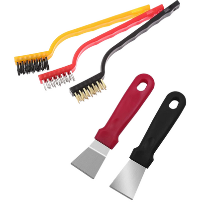 Комплект за почистване на кухня (5 части) + 🔥3 подарък кухненски аксесоари🔥