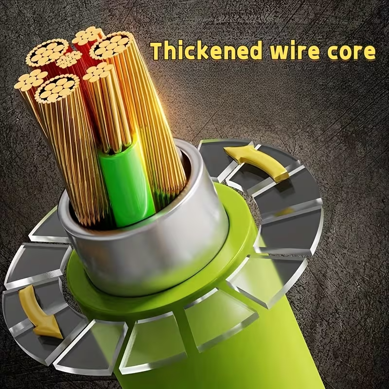 🔥ОФЕРТА 1+1!🔥UltraWatt™ – Кабел за бързо зареждане 240W Type-C с дигитален дисплей, 2m