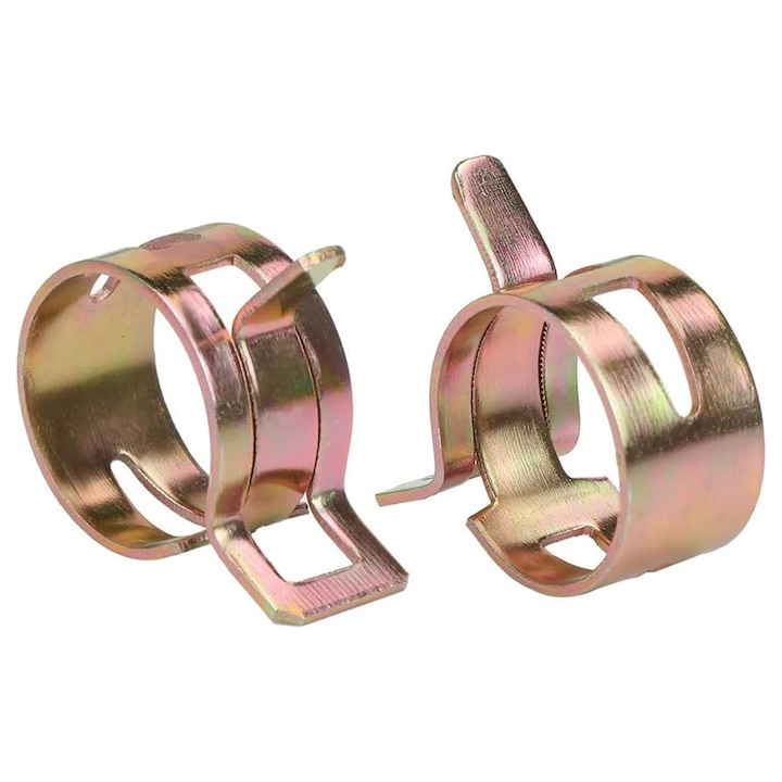 SpringClamp™ - Комплект от 100 еластични метални скоби за маркучи – диаметри 6-22 mm