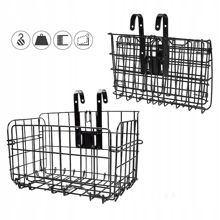 WallBasket™ – Здрава висяща метална кошница за съхранение